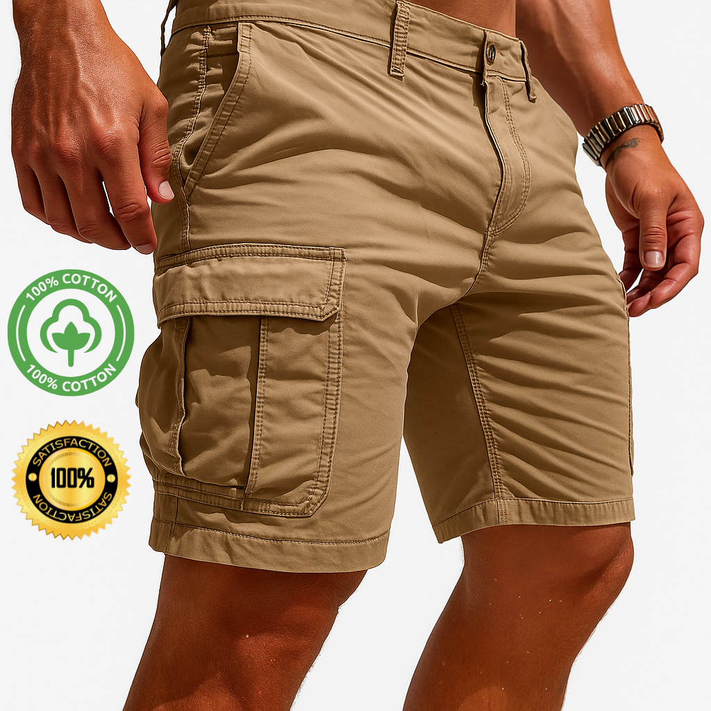 CargoTrail - Pantalones cargo de algodón