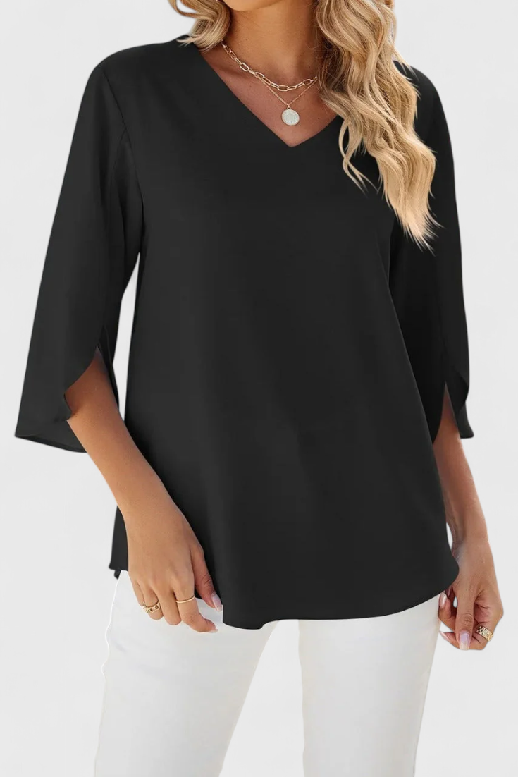 Tabitha | Blusa Casual con Corte Suelto y Estilo Sofisticado