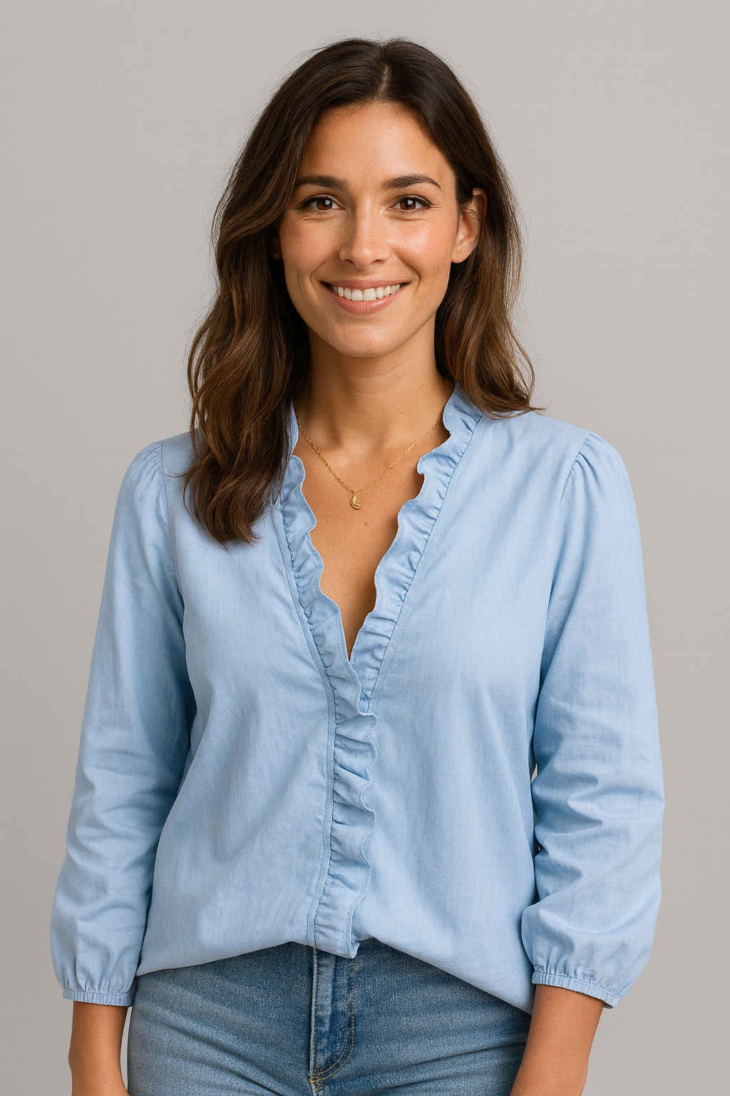 Corales | Blusa elegante y cómoda en V 