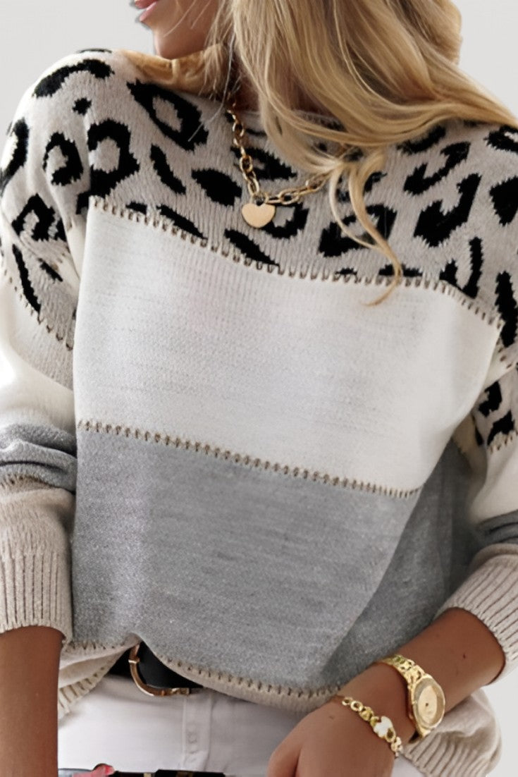 Sophie | Jersey de Punto con Patrón Juguetón