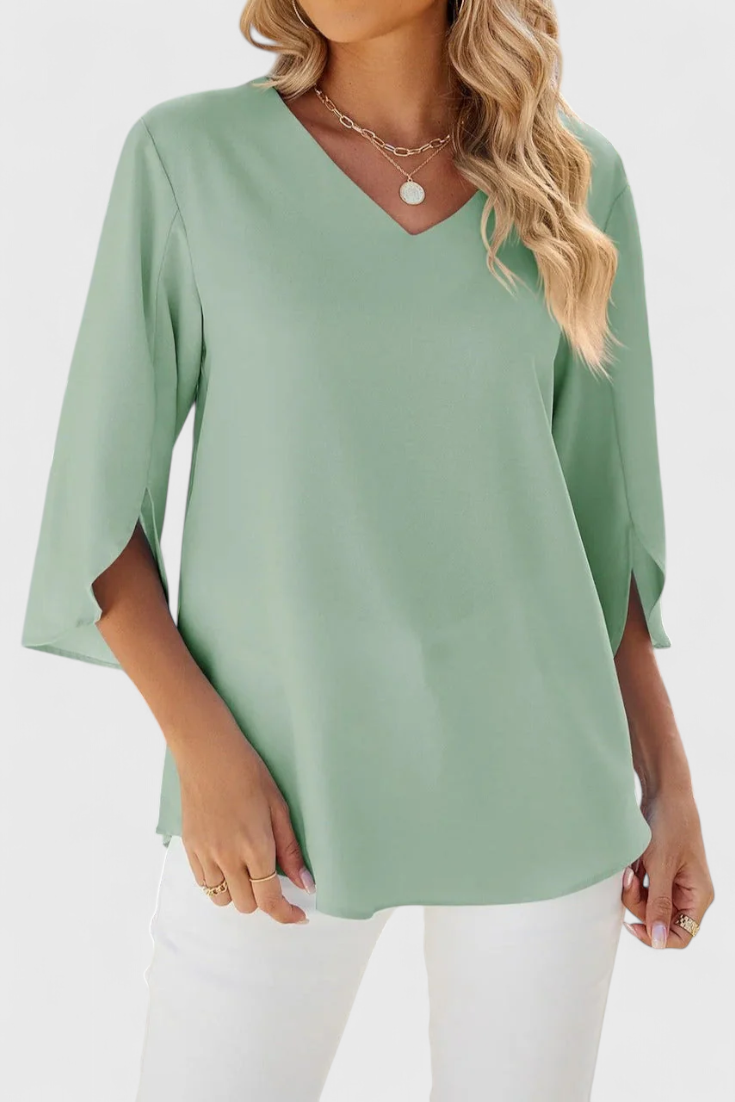 Tabitha | Blusa Casual con Corte Suelto y Estilo Sofisticado